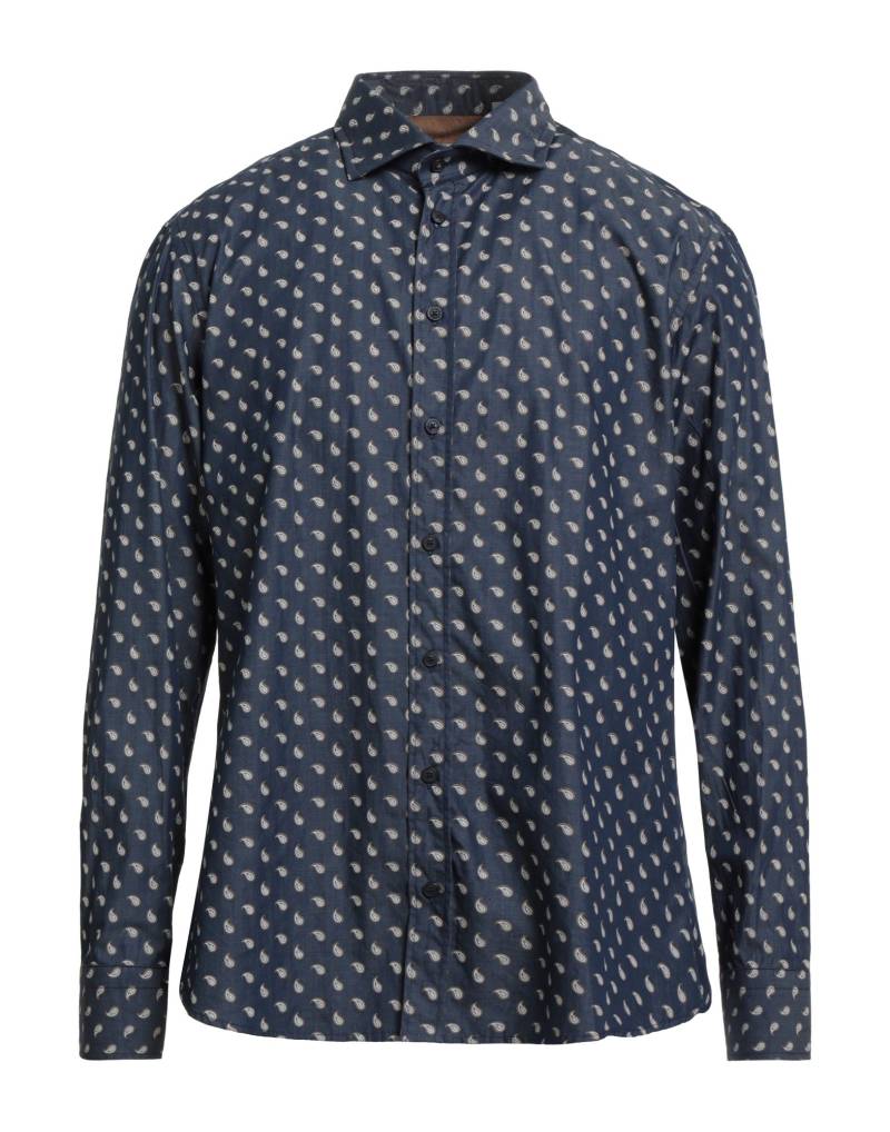 BASTONCINO Hemd Herren Taubenblau von BASTONCINO