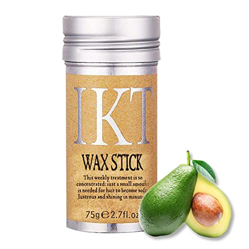 Haarwachs Stick, Wachs-Stick für Haare, Modellierung Wax Stick, Haarwachs Stick für Frauen, Haar-Pomade-Stick, Haarwachsstift, Styling Wax Stick, für Kleine, 75 g von BASTOUR