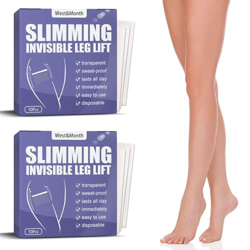 Straffender Oberschenkel-Patch, Oberschenkel-Hebeband, Abnehmen Patch für Frauen und Mädchen, 20 Stück Transparente Klebestreifen Anti Cellulite Pflaster Abnehmen Schnell Fettverbrenner von BASTOUR