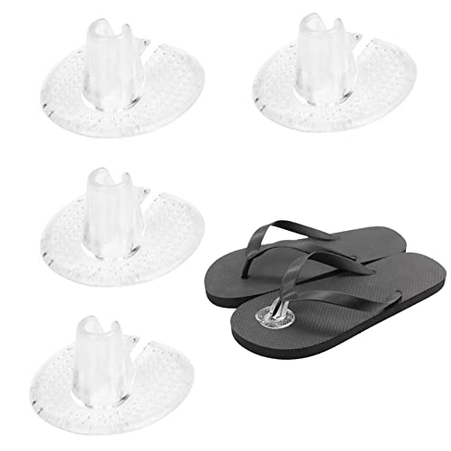 Zehenschutz Flip Flop, Zehentrenner Pads, Flip Flops Anti Rutsch Silikon Pads, Silikon Geleinlagen Flip Flops und Sandalen, 2 Paar Für Zehenschutz Sandalen Flip Flop Zehenschutzkissen Damen Herren von BASTOUR