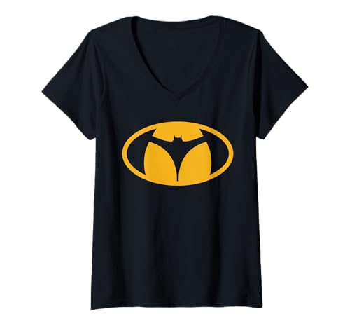 Damen BATBOOTY (CLEAN) - Only Booty Love Date Fans Meme Ironie T-Shirt mit V-Ausschnitt von BATBOOTY - Only Booty Love Date Fans