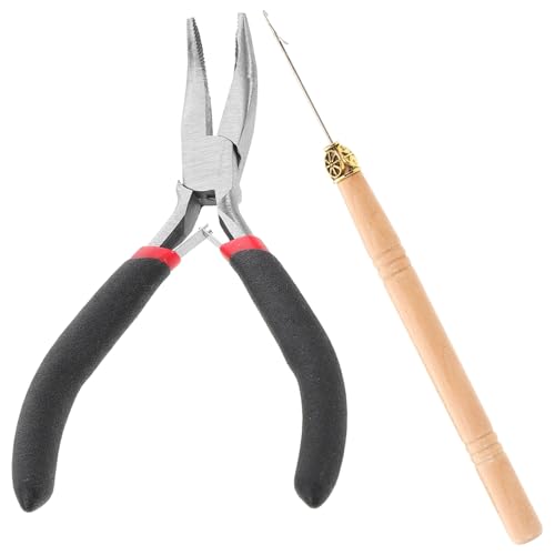 BATHVEVE 1 Satz Haarverlängerungsclip-Set Häkelnadeln für Haare Häkelnadel wiederverwendbar Häkelnadel für den Haushalt Salon-Dreadlock-Tool Haare häkeln Nadel Zange Haarhäkelnadeln Plastik BATHVEVE 1 Satz Haarverlängerungsclip-Set Häkelnadeln für Haare Häkelnadel wiederverwendbar Häkelnadel für den Haushalt Salon-Dreadlock-Tool Haare häkeln Nadel Zange Haarhäkelnadeln Plastik von BATHVEVE