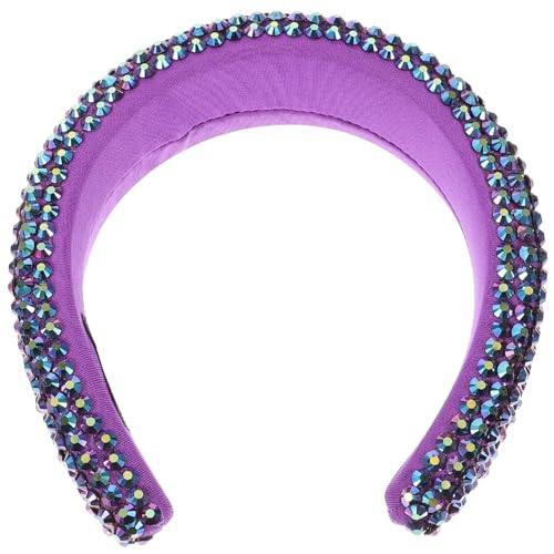 BATHVEVE Strass Haarreif Strasssteinen Glänzendes Stirnband Für Damen Hochzeit Haarschmuck Elegant Und Praktisch Für Geburtstag Valentinstag von BATHVEVE