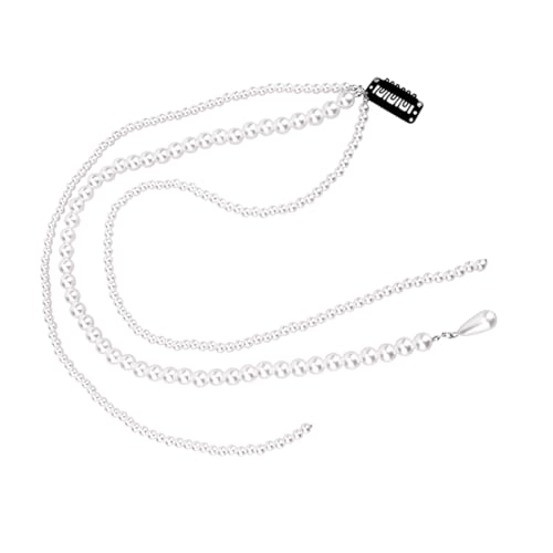 BATHVEVE 1stück Lange Haarspange Mit Perlenketten Haaraccessoire Für Und Mädchen Für Besondere Anlässe Hochzeiten Oder Alltag von BATHVEVE