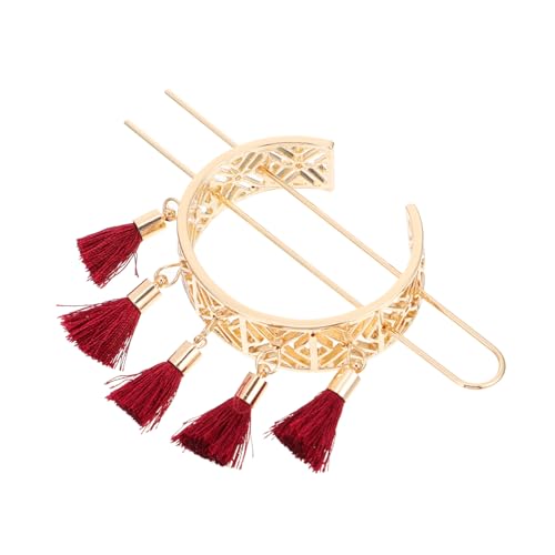BATHVEVE 1stück Geometrisches Blumenmuster Haarnadel Mit Quasten Retro Haaraccessoire Für Damen Für Traditionelle Chinesische Hanfu-stile Und Besondere Anlässe Dekorativ Und Funktional von BATHVEVE