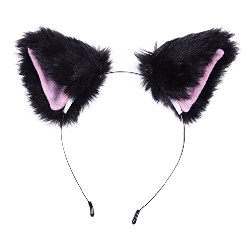 BATHVEVE 1stück Kreatives Haarband Für Damen Mit Niedlichen Ohren Verstellbarer Haarreifen Für Kostümpartys Feiern Und Cosplay Bequemes Accessoire Für Mädchen Und Frauen Für von BATHVEVE