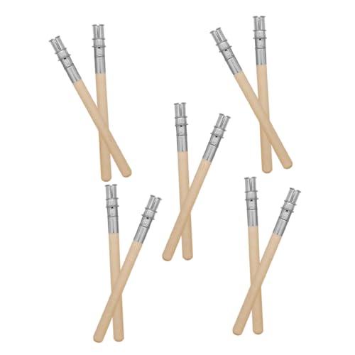 BATHVEVE 10 Stück Teiliges Augenbrauenstift Verlängerer Universeller Bleistiftverlängerer Langlebiges Material Kompakt und Tragbar Einfache Anwendung für Präzises Make Up von BATHVEVE