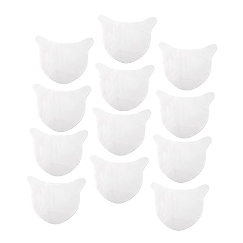 BATHVEVE 100stücke Einweg Hautpflege Maske Blätter Hals Abdeckung Papier Blätter Für Spa Diy Use Mit Hoher Wasseraufnahme Und Dauerhafter Feuchtigkeitsbindung Leicht Und Hautfreundlich von BATHVEVE