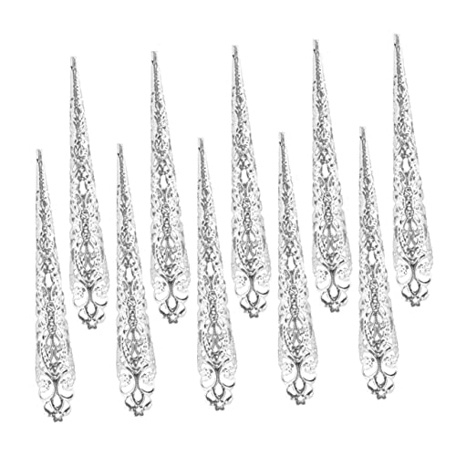 BATHVEVE 10stücke Teiliges Halloween Fingernagel Abdeckungen Gruselige Lange Kunstnägel Für Cosplay Und Partys Requisiten Für Halloween-dekoration Und Dramatische Auftritte von BATHVEVE