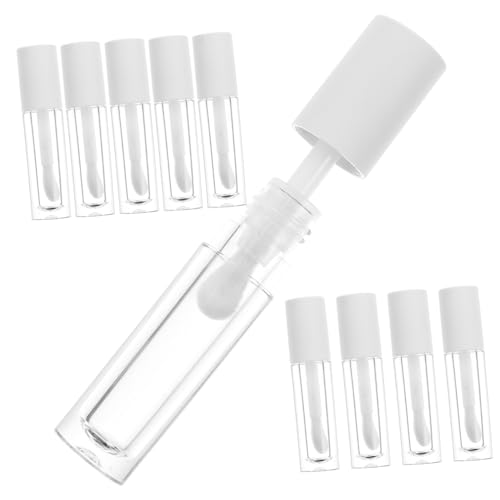 BATHVEVE 10Stücke Transparente Lipgloss Flaschen Mini Lippenölbehälter für Lippenbalsam Kosmetische Aufbewahrung Leere Röhrchen für DIY Kosmetikprodukte BATHVEVE 10Stücke Transparente Lipgloss Flaschen Mini Lippenölbehälter für Lippenbalsam Kosmetische Aufbewahrung Leere Röhrchen für DIY Kosmetikprodukte von BATHVEVE