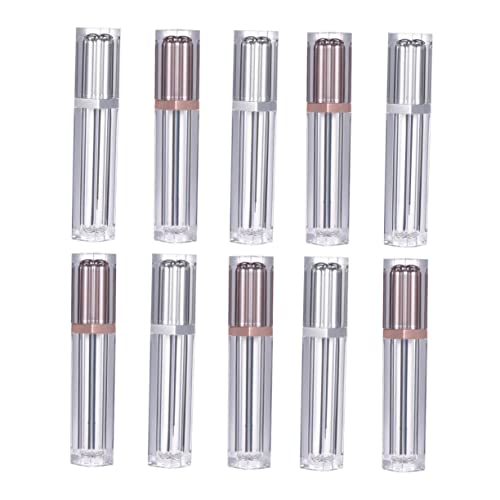 BATHVEVE 10stücke Leere Lip Gloss Röhrchen Mit Auffüllbarem Design Praktische Und Tragbare Lippenbalsam-flaschen Für Kosmetik Für Reisen Und Täglichen Gebrauch von BATHVEVE