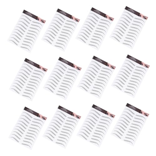 BATHVEVE 12 Blatt Wasserfeste Augenbrauen Tattoos Aufkleber Temporäre Imitation Augenbrauen Sticker BATHVEVE 12 Blatt Wasserfeste Augenbrauen Tattoos Aufkleber Temporäre Imitation Augenbrauen Sticker von BATHVEVE