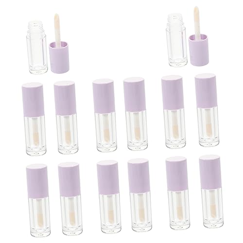BATHVEVE 14 Stück Leere Lipgloss Flaschen 6ml Nachfüllbare Lippenbalsambehälter aus Kunststoff Transparent mit Stab für Selbstgemacht Lippenpflege Tragbare Kosmetikflaschen für Damen BATHVEVE 14 Stück Leere Lipgloss Flaschen 6ml Nachfüllbare Lippenbalsambehälter aus Kunststoff Transparent mit Stab für Selbstgemacht Lippenpflege Tragbare Kosmetikflaschen für Damen von BATHVEVE
