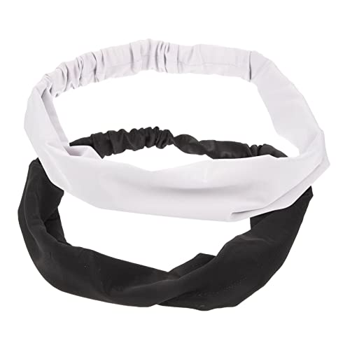 BATHVEVE 2 Stück Atmungsaktive Sport Stirnbänder für Damen Schweißabsorbierende Haarbänder für Training Yoga und Fitness Elastisch und Stylisch Schwarz und Hellgrau BATHVEVE 2 Stück Atmungsaktive Sport Stirnbänder für Damen Schweißabsorbierende Haarbänder für Training Yoga und Fitness Elastisch und Stylisch Schwarz und Hellgrau von BATHVEVE