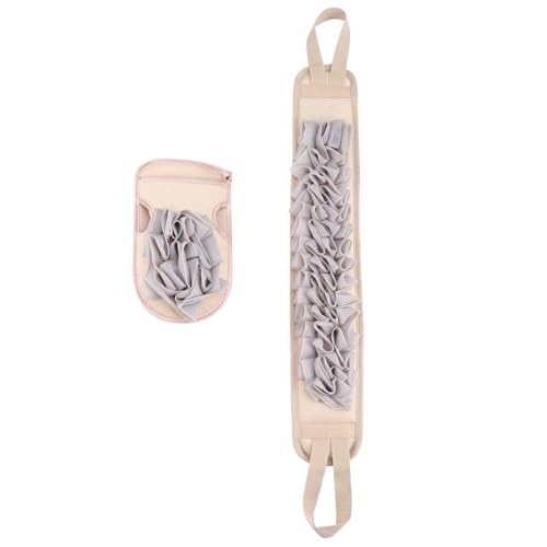 BATHVEVE 2 Stück Peelinghandschuhe Rückenreinigungs Handtuch Exfolierende Duschschwämme zur Hautmassage Sanfte Körperpflege für Glatte Haut für Tägliche Anwendung von BATHVEVE