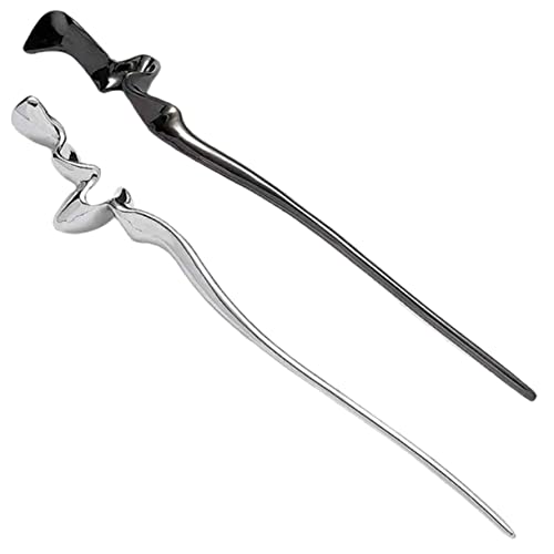 BATHVEVE 2 Stück Retro Haarnadeln für Damen Vintage Haaraccessoires Zufälligen Farben für Hochzeiten Partys und Alltag aus Hochwertigem Sicherem Legierungs Material Zufällige Farbe von BATHVEVE