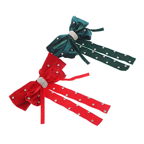 BATHVEVE 2 Stück Strassbughaarclip Bogen Haarspangen Mit Strass Haarschleifen Juwelenbesetzte Haarspangen Schmetterling Schleife Haarspange Haarklammer Haarschmuck Für Damen Stoff BATHVEVE 2 Stück Strassbughaarclip Bogen Haarspangen Mit Strass Haarschleifen Juwelenbesetzte Haarspangen Schmetterling Schleife Haarspange Haarklammer Haarschmuck Für Damen Stoff von BATHVEVE