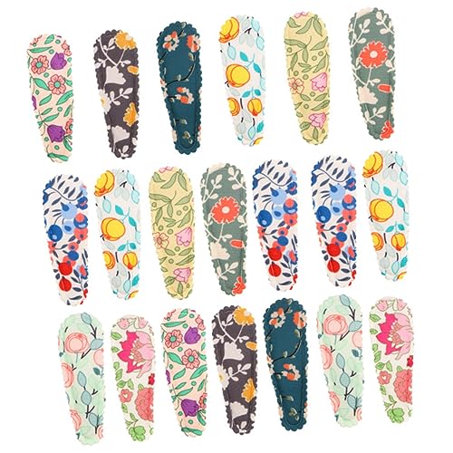 BATHVEVE 20stücke Blütenmuster Haarspangen Für Frauen Und Mädchen Vintage Blumen Haarklammern Geeignet Für Alltag Und Besondere Anlässe Hautfreundlich Und Bequem Zu Tragen von BATHVEVE