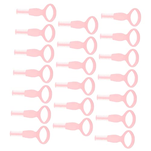 BATHVEVE 20 Stück Teiliges Wimpern Make Up Werkzeuge Eyelash Combs Mascara Applikatoren für Perfektes Wimpern Make Up für Wimpernverlängerung und Pflege Zufällige Farbe Zufällige Farbe von BATHVEVE