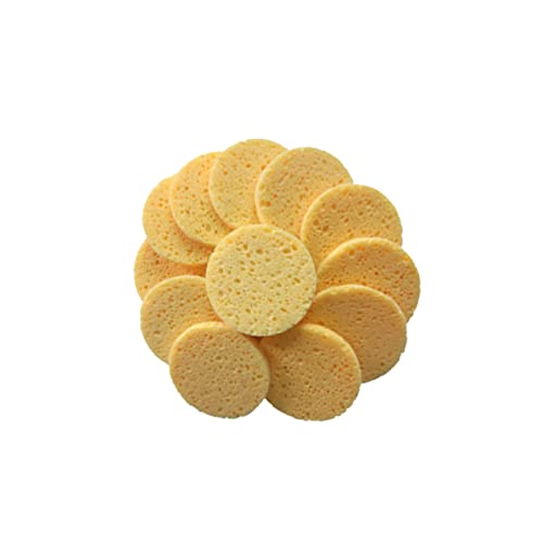 BATHVEVE 20stücke Hautfreundliche Make-up Entferner Pads Runde Baumwollpuff Für Gesichtsreinigung Hautfarbe Sanfte Reinigung Exfoliation Für Tägliche Anwendung von BATHVEVE