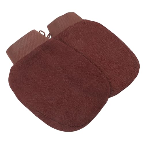 BATHVEVE 2Stücke Peeling für Bad Exfolierende Körperpflege für Männer Entfernen Abgestorbener Haut Schultern von BATHVEVE