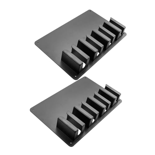 BATHVEVE 2pcs Friseur Clipper Organizer Station Wand Haar Trimmerhalter Haarwerkzeughalter Friseur Schisshalter Haar Clipper Speicher Speicherplatz von BATHVEVE