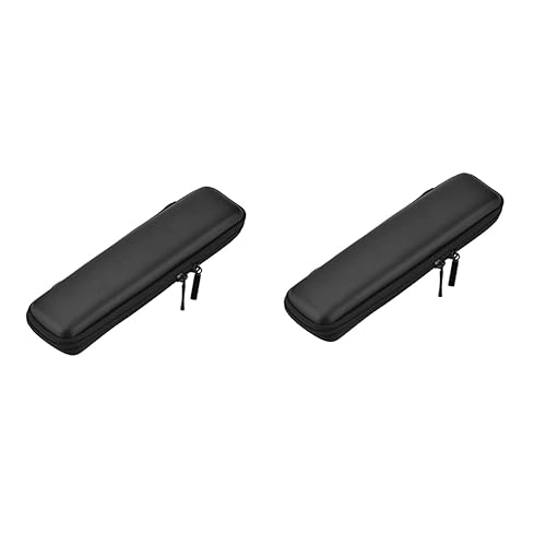 BATHVEVE 2st Etui Inhaber Stift Pro USB Griff Magnethalter Kappe Apfel Berühren Federmäppchen Kabel Tablet-Halter Tablette Aufbewahrungstasche Stylus-Touch-Pen-Tasche Black von BATHVEVE