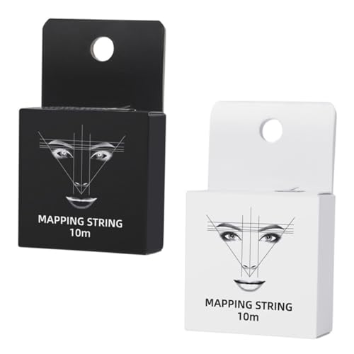 BATHVEVE 2stücke Augenbrauenlineal Augenbrauen-zeichenwerkzeug Aus Hochwertigen Materialien Praktisch Und Langlebig Für Langzeitgebrauch Zur Einfachen Messung Von Position Augenbrauen von BATHVEVE