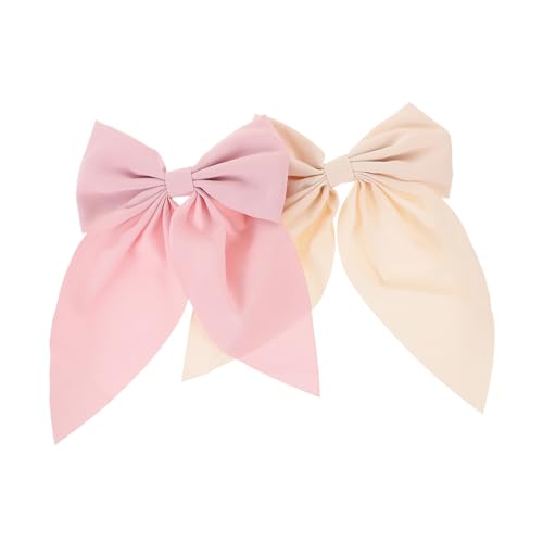 BATHVEVE 2stücke Große Haarschleifen Clips Für Mädchen Dekorative Haaraccessoires Für Hochzeiten Geburtstagsfeiern Und Themenpartys Sicher Und Leicht Zu Tragen Eleganter Look Für von BATHVEVE