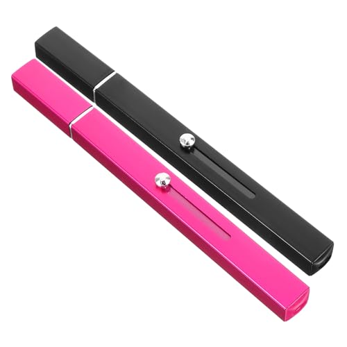 BATHVEVE 2stücke Einziehbarer Lippenpinsel Für Lippenstift Lippenapplikator Make-up-pinsel Make-up-tool Zum Auftragen Von Lippenstift Lidschatten Und Mehr Leicht Zu Handhaben Und Aufzubewah von BATHVEVE