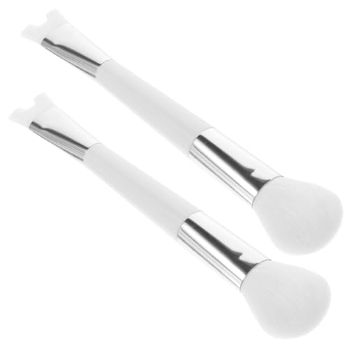 BATHVEVE 2stücke Nasenkonturenpinsel Für Frauen Dual-ended Make-up Werkzeuge Zum Schattieren Und Konturieren Für Anfänger Und Liebhaber Von Make-up Tragbar Mit Weichen Borsten von BATHVEVE