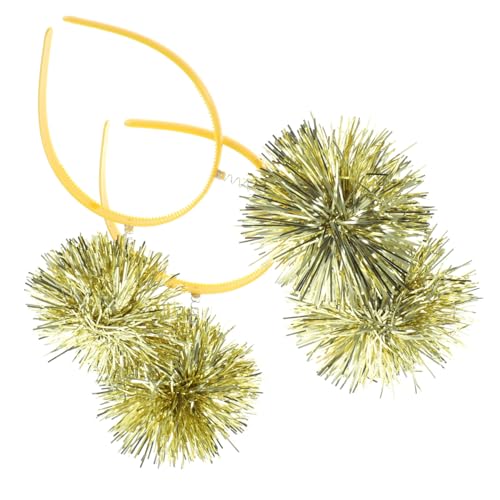 BATHVEVE 2stücke Glitzernde Boppers Haarreifen Für Junge Mädchen Leichte Kopfband-dekoration Für Partys Karneval Halloween Und Cosplay Mit Langlebigem Material von BATHVEVE