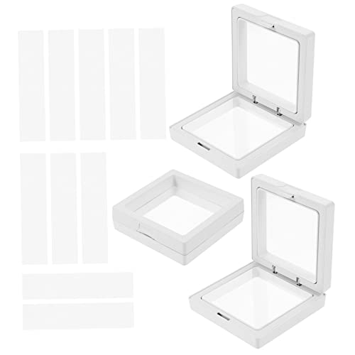 BATHVEVE 3stücke Behälter Für Künstliche Nägel Transparente Aufbewahrungsbox Organizer-box Mit Acrylstreifen Für Nagelspitzen Halter Für Maniküre-werkzeug Organizer Für Künstliche von BATHVEVE