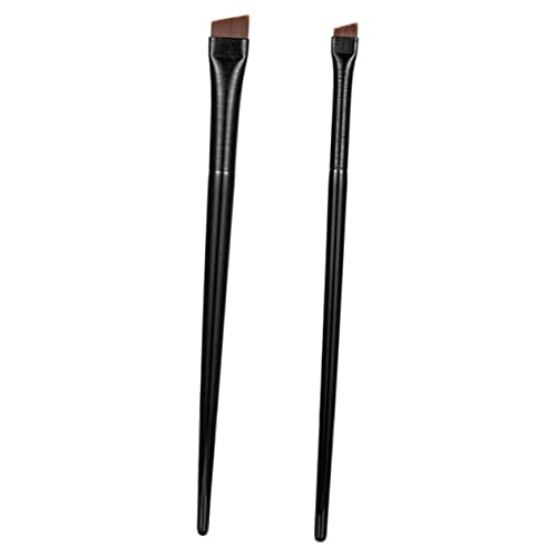 BATHVEVE 3sätze Abgewinkelter Eyeliner Pinsel Aus Weichen Borsten Für Präzise Augenbrauenkonturierung Und Eyeliner-definition Für Professionelles Make-up Und Anfänger Leicht Zu Tragen von BATHVEVE