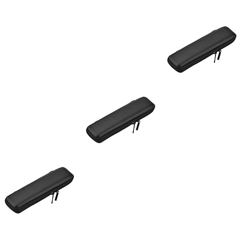 BATHVEVE 3st Federmäppchen Pro Tablette Magnethalter Kabel Griffe Kappe Apfel Inhaber USB Berühren Tablet-Halter Stift Aufbewahrungstasche Stylus-Touch-Pen-Tasche Etui Black von BATHVEVE
