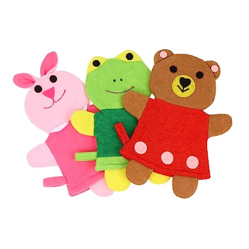 BATHVEVE 3stücke Teiliges Cartoon Tierform Bad Schwamm Handschuhe Junge Mädchen Duschbürste Sanfte Für Neugeborene Und Kleinkinder Fördert Entspannung Und Hautpflege von BATHVEVE