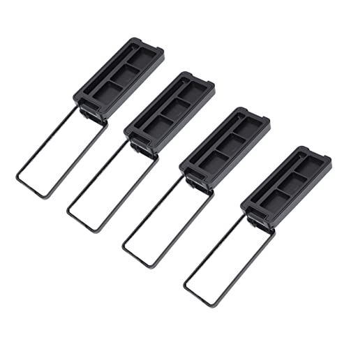 BATHVEVE 4 Stück Leere Make Up Lidschatten Boxen Tragbare Multi Gitter Aufbewahrungsbox für Augen Make Up Concealer und Lippenstifte für Reisen und Täglichen Gebrauch von BATHVEVE