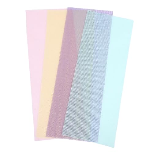 BATHVEVE 4stücke Netzschwamm Zum Peeling Körpers Dusch-schrubber Mit Langen Streifen Für Rückenpeeling Entferner Abgestorbener Hautzellen Körperpeeling-handtuch Zum Baden von BATHVEVE
