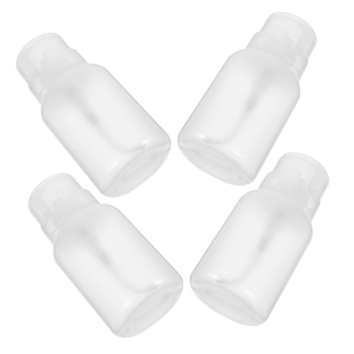 BATHVEVE 4stücke Teiliges Pumpflaschen Für Flüssigkeiten Leckfreie Nagellackentferner Und Make-up Entferner Flaschen Wiederverwendbare Kosmetikspender Für Zuhause Und Nagelstudios von BATHVEVE