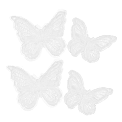 BATHVEVE 4stücke Teiliges Schmetterling Haarklammern Mit Spitzen-design Eleganter Haarschmuck Für Damen Und Mädchen Vielseitige Haar-accessoires Für Besondere Anlässe Und Alltag von BATHVEVE