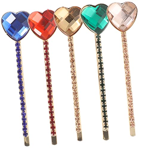 BATHVEVE 5stücke Teiliges Kristall Haarnadeln Mit Strass Für Damen Eleganter Haarschmuck Champagner Für Hochzeiten Partys Und Besondere Anlässe von BATHVEVE