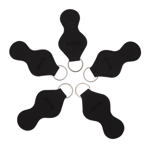 BATHVEVE 5stücke Neopren-Lippenstift-Halter Mit Schlüsselanhänger Lippenstift-schutzhülle Clip Etui Für Reisen Ausflüge Camping Und Täglichen Gebrauch von BATHVEVE