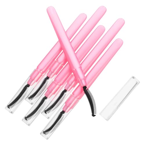 BATHVEVE 6 Stück Teiliges Silikon Wimpernbürsten Weiche Makeup Tools für Wimpern und Augenbrauenanwendung für Mascara und Wimpernstyling Rosa Farbe Tragbar und Vielseitig BATHVEVE 6 Stück Teiliges Silikon Wimpernbürsten Weiche Makeup Tools für Wimpern und Augenbrauenanwendung für Mascara und Wimpernstyling Rosa Farbe Tragbar und Vielseitig von BATHVEVE