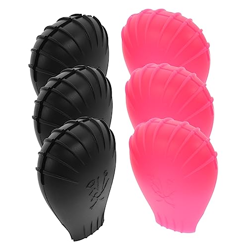 BATHVEVE 6 Teiliges Staubschutzset Für Make Up Pinsel Mascara Halter Kosmetischer Transparenter Concealer Reise Make Up Pinsel Abdeckungen Gesichts Make Up Abdeckung Make Up Pinsel von BATHVEVE
