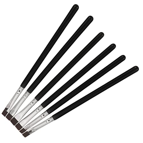 BATHVEVE 6stücke Teiliges Augen-make-up-pinsel Eyeliner Und Lidschatten Praktisch Und Tragbar Für Reisen Hochwertige Kosmetikpinsel Für Professionelle Hause Nutzung von BATHVEVE
