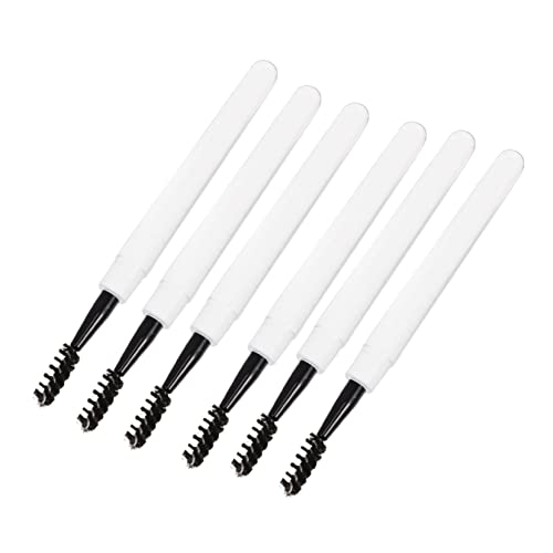 BATHVEVE 6stücke Teiliges Eyelash Mascara Augenbrauenbürsten Mit Ergonomischem Design Für Präzise Augen-make-up-anwendungen Für Frauen Und Mädchen von BATHVEVE