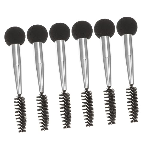 BATHVEVE 6stücke Make-up-schwamm Doppel Kopf Applikator Für Gesicht Foundation Mascara Lidschattenpinsel Make-up-schwämme Für Blending Polieren Fixieren von BATHVEVE
