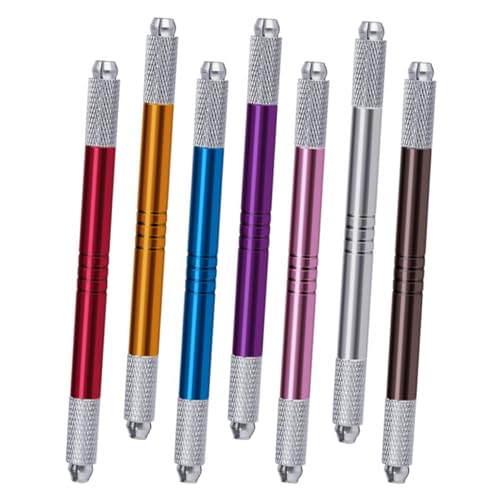 BATHVEVE 7 Stück Augenbrauenstift für Mikropigmentierung Manuelle Tattoo Stifte Präzise Anwendung für Profis für Augenbrauen Make Up von BATHVEVE