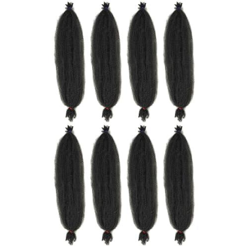 BATHVEVE 8stücke Synthetische Lange Gedrehte Haar Lockige Perücke Afro-haar Für Frauen Mädchen Mit Hochwertigem Material Sicher Und Langlebig von BATHVEVE