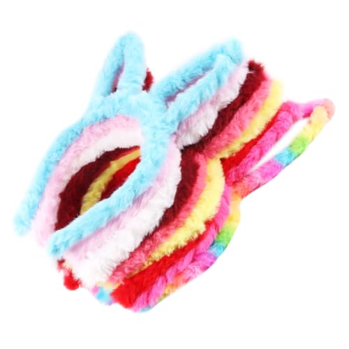 BATHVEVE 9stücke Teiliges Plüsch Hasenohren Haarband Für Junge Mädchen Süße Und Hautfreundliche Kopfbedeckung Für Ostern Karneval Und Kostümpartys Für Mädchen Und Jungen von BATHVEVE